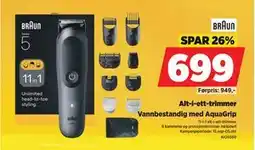 POWER Alt-i-ett-trimmer, NOK 699 tilbud
