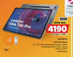 POWER IdeaTab Pro, NOK 4190 tilbud