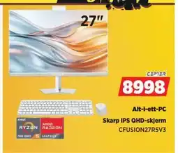 POWER Alt-i-ett-PC, NOK 8998 tilbud