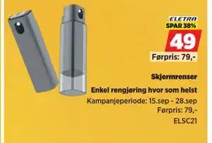POWER Skjermrenser, NOK 49 tilbud