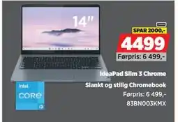 POWER IdeaPad Slim 3 Chrome, NOK 4499 tilbud