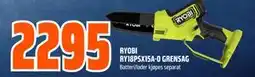 Obs Bygg RYOBI RY18PSX15A-0, NOK 2295 tilbud
