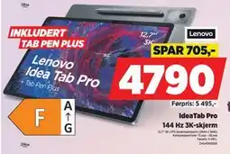 POWER IdeaTab Pro, NOK 4790 tilbud
