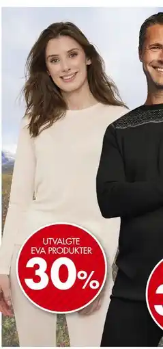 Sparkjøp UTVALGTE EVA PRODUKTER tilbud