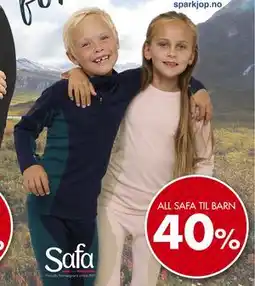 Sparkjøp ALL SAFA TIL BARN tilbud