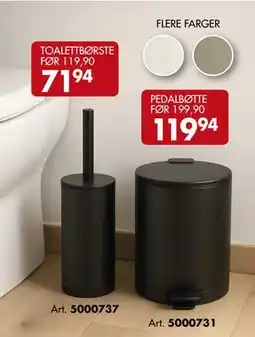 Sparkjøp TOALETTBØRSTE, NOK 71.94 tilbud
