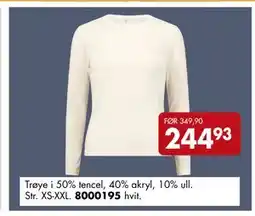 Sparkjøp Trøye, NOK 244.93 tilbud