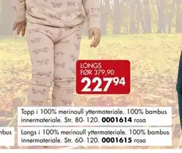 Sparkjøp LONGS, NOK 227.94 tilbud