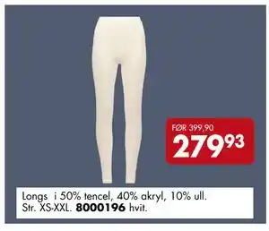Sparkjøp Longs i 50% tencel, NOK 279.93 tilbud