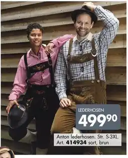 Sparkjøp LEDERHOSEN, NOK 499.9 tilbud