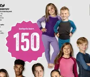 Sport Outlet SUPERUNDERTØY, NOK 150 tilbud
