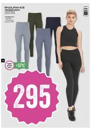 Sport Outlet TRENINGSTIGHTS, NOK 295 tilbud