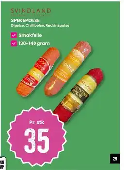 Sport Outlet SPEKEPØLSE, NOK 35 tilbud