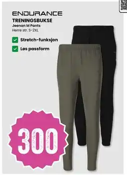 Sport Outlet TRENINGSBUKSE, NOK 300 tilbud