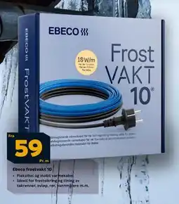 Megaflis Ebeco frostvakt 10, NOK 59 tilbud