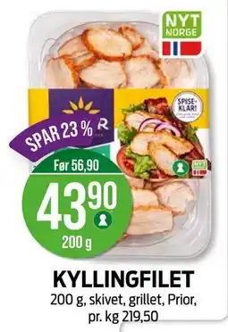 Kiwi KYLLINGFILET, NOK 43.9 tilbud