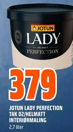 Coop Obs JOTUN LADY PERFECTION TAK 02/HELMATT INTERIØRMALING tilbud