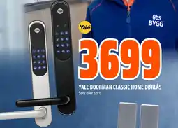 Coop Obs YALE DOORMAN CLASSIC HOME DØRLÅS tilbud