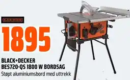 Coop Obs BLACK+DECKER BES720-QS 1800 W BORDSAG tilbud