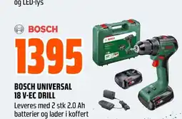 Coop Obs BOSCH UNIVERSAL 18 V-EC DRILL tilbud