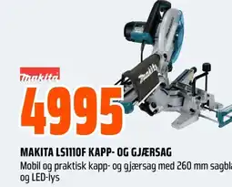 Coop Obs MAKITA LS111OF KAPP- OG GJÆRSAG tilbud