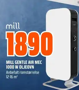 Coop Obs MILL GENTLE AIR MEC 1000 W OLJEOVN tilbud