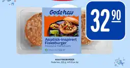 Rema 1000 GODE HAV Asia fiskeburger tilbud