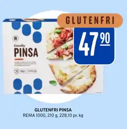 Rema 1000 REMA Glutenfri pinsa tilbud