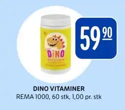 Rema 1000 REMA Dino vitaminer tilbud