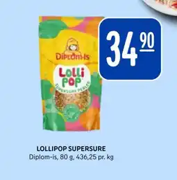 Rema 1000 DIPLOM-IS Lollipop supersure tilbud