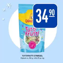 Rema 1000 DIPLOM-IS Tuttifrutti strøssel tilbud