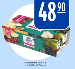 Rema 1000 TINE Yoghurt høst/vinter tilbud