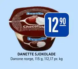 Rema 1000 DANONE Danette sjokolade tilbud