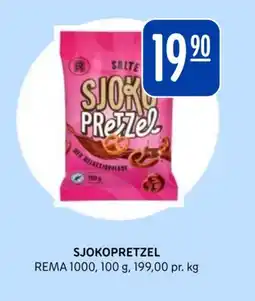 Rema 1000 REMA Sjokopretzel tilbud