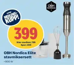 Obs Bygg OBH NORDICA Elite stavmiksersett tilbud
