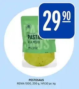 Rema 1000 PESTOSAUS, NOK 29.9 tilbud
