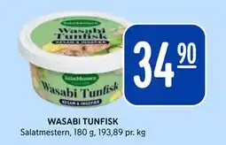 Rema 1000 WASABI TUNFISK, NOK 34.9 tilbud
