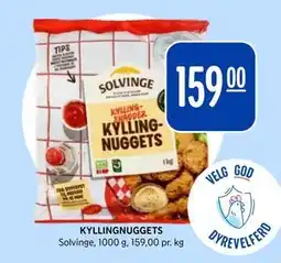 Rema 1000 KYLLINGNUGGETS, NOK 159 tilbud