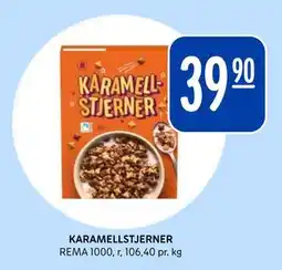 Rema 1000 KARAMELLSTJERNER, NOK 39.9 tilbud