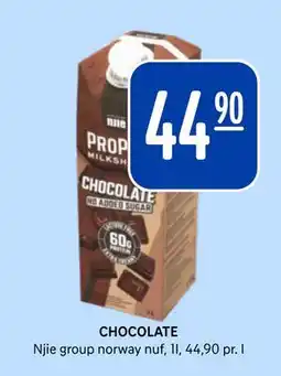 Rema 1000 CHOCOLATE, NOK 44.9 tilbud