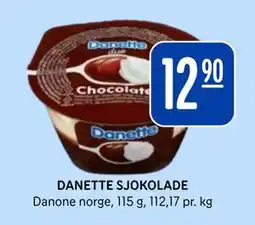 Rema 1000 DANETTE SJOKOLADE, NOK 12.9 tilbud