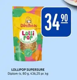 Rema 1000 LOLLIPOP SUPERSURE, NOK 34.9 tilbud