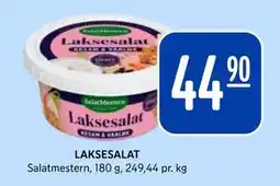 Rema 1000 LAKSESALAT, NOK 44.9 tilbud