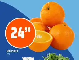 Obs Bygg Appelsiner tilbud