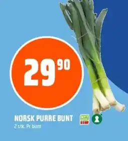 Obs Bygg Norsk purre bunt tilbud