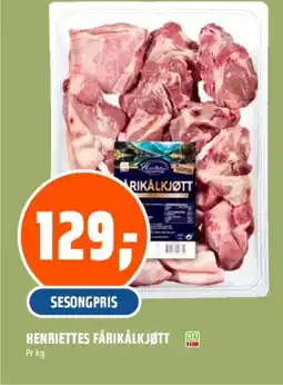 Obs Bygg Henriettes fårikålkjøtt tilbud
