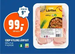 Obs Bygg COOP Kylling lårfilet tilbud