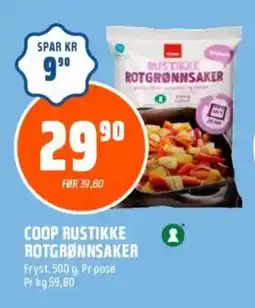 Obs Bygg COOP Rustikke rotgrønnsaker tilbud