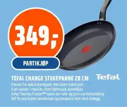Obs Bygg TEFAL Change stekepanne 28 cm tilbud