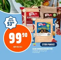Obs Bygg GILDE Middagsfavoritter tilbud